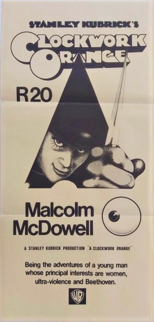 A Clockwork Orange New Zealand Daybill Movie Poster (8)