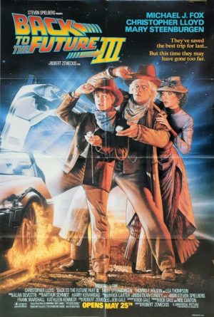 Back To The Future Part 3 One Sheet Movie Poster (12)