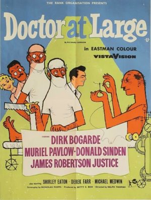 Doctor At Large Uk Lift Bill Movie Poster (5)