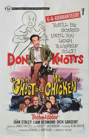 Don Knotts The Ghost And Mr Chicken Us One Sheet Movie Poster (5)