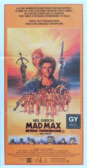 Mad Max Beyond The Thunderdome Australian Daybill Movie Poster (4)