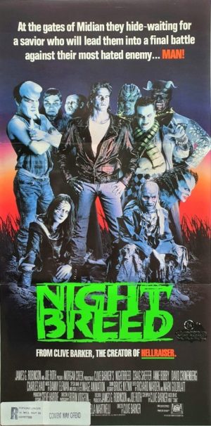Night Breed Australian Daybill Movie Poster (4)