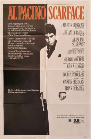 Scarface One Sheet Movie Poster (1)