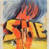 She Australian Daybill Movie Poster With Ursula Andress (6)