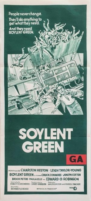 Soylent Green Australian Daybill Movie Poster (25)