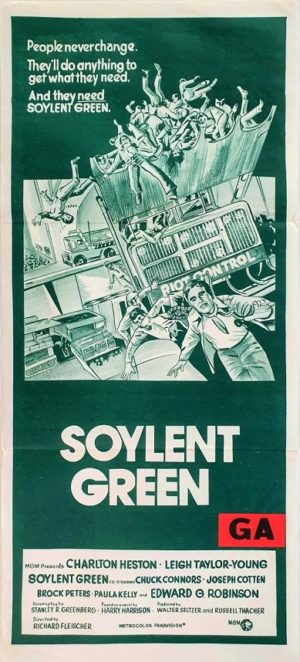 Soylent Green Australian Daybill Movie Poster (9)
