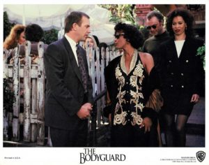 The Bodyguard Us Lobby Card Whitney Houston And Kevin Costner (2)