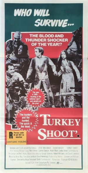 Turkey Shoot Australian Daybill Movie Poster (17)