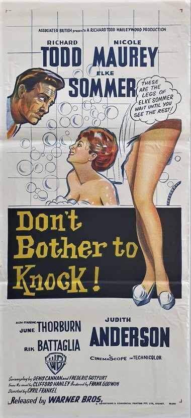 Don't Bother To Knock Australian Daybill With Richard Todd 2 (2)
