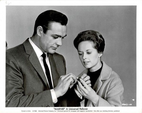 Marnie Sean Connery Tippi Hedren Alfred Hitchcock U.s Still 8 X 10 (1)