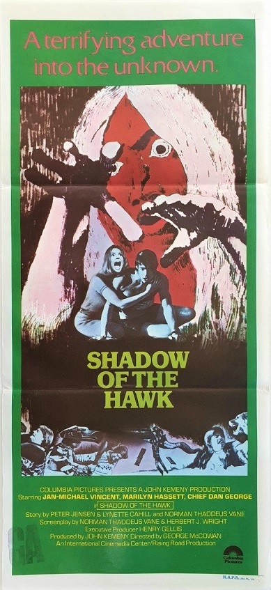 Shadow Of The Hawk Australian Daybill Movie Poster (81)