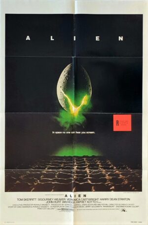 Alien Us One Sheet Movie Poster New Zealand Used (8)