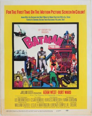 Batman Us 1966 Movie Window Card (8)