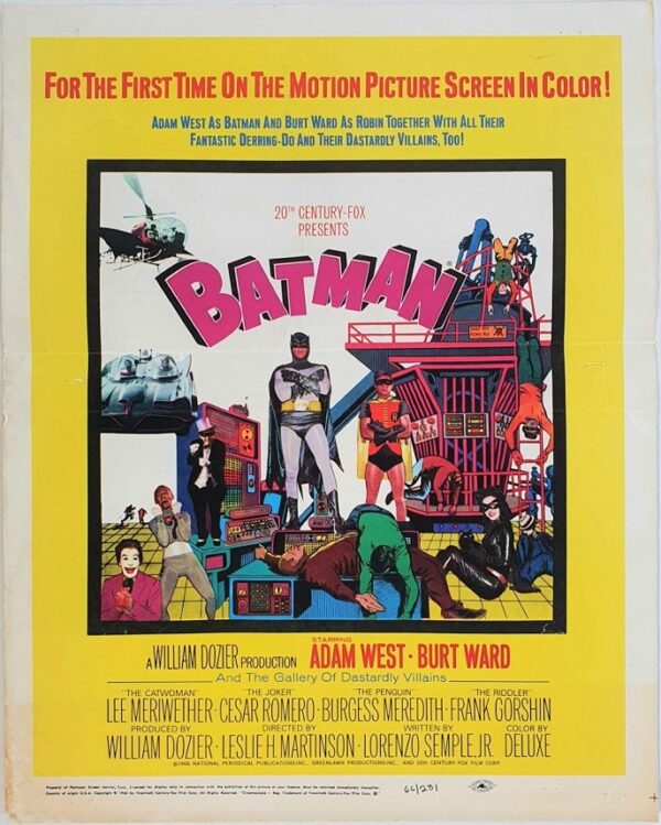 Batman Us 1966 Movie Window Card (8)