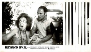 Beyond Evil 1980 Black And White Stills With John Saxon