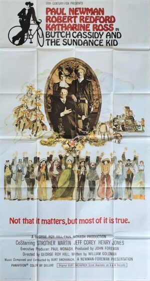 Butch Cassidy And The Sundance Kid Us 3 Sheet Movie Poster 1969 (8)