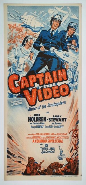 Captain Video Sci Fi Australian Daybill Movie Poster 1951 (1)