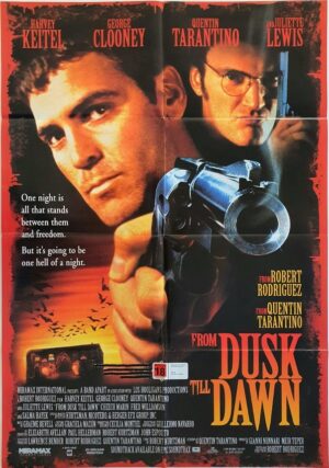 From Dusk Till Dawn Australian One Sheet Poster With New Zealand Rating (3)