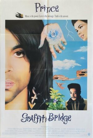 Graffiti Bridge Us One Sheet Poster Featuring Prince (10)