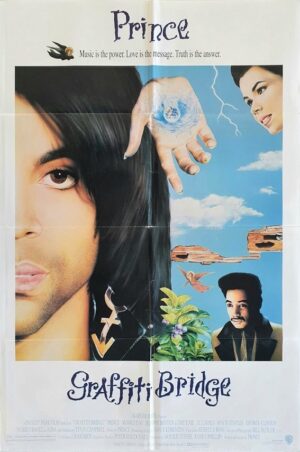 Graffiti Bridge Us One Sheet Poster Featuring Prince (11)