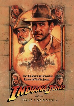 Indiana Jones And The Last Crusade Australian Promo Sheet Flyer (2)