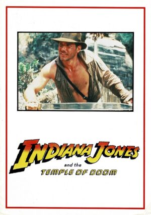 Indiana Jones And The Temple Of Doom Promo Brochure (1)