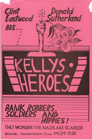 Kelly's Heroes New Zealand Window Card