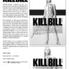 Kill Bill Australian Press Sheet (11)