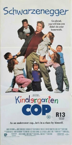 Kindergarden Cop Australian Daybill Movie Poster (4)