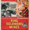 King Solomon's Mines Australian One Sheet Movie Poster With Stewart Granger And Deborah Kerr (2)