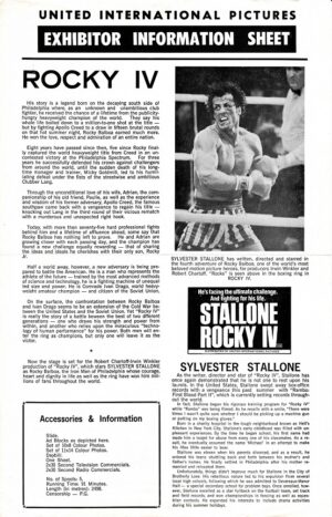Rocky Iv Australian Press Sheet (7)