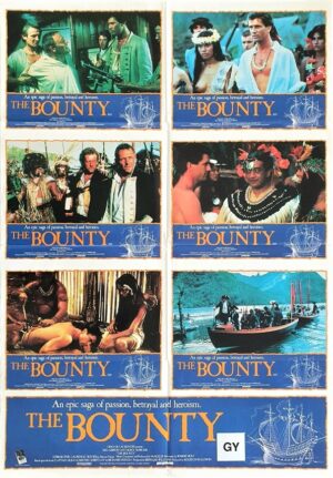 The Bounty Australian Lobby Card Photo One Sheet Movie Poster Mel Gibson And Anthony Hopkins (5)