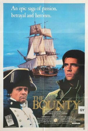 The Bounty Australian One Sheet Movie Poster Mel Gibson And Anthony Hopkins (2)