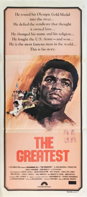 The Greatest Muhammad Ali Australian Daybill Movie Poster