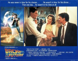 Back To The Future Uk Lobby Card With Drew Struzan Artwork (13)