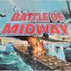 Battle Of Midway 1976 War Movie Promotional Fold Out Brochure With Central Artwork (4)