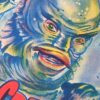 Creature From The Black Lagoon Original Australian Daybill Movie Poster Printed Use Which Has Been Professionally Linenbacked (4)