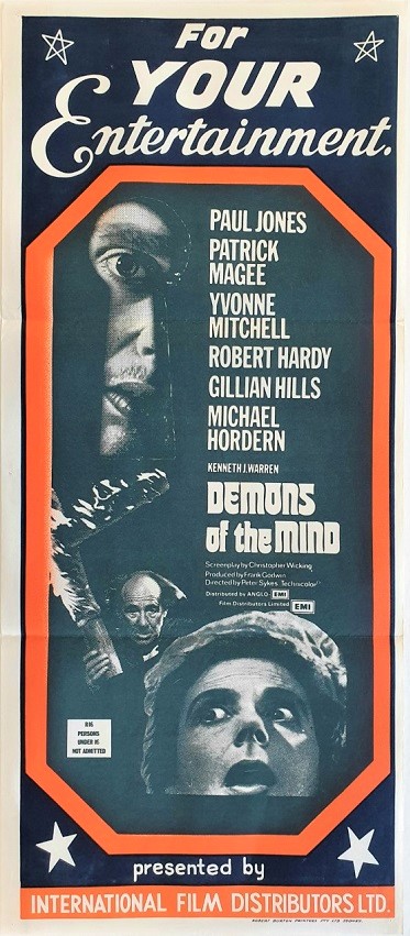 Demons Of The Mind Australian Daybill Movie Poster (39)