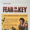 Fear Is The Key Australian Daybill Movie Poster With Barry Newman