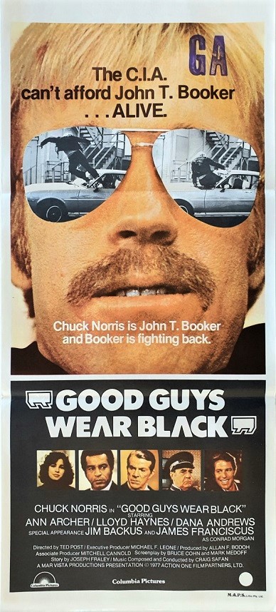 Good Guys Wear Black Chuck Norris Australian Daybill Movie Poster (38)