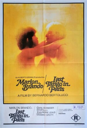 Last Tango In Paris Australian One Sheet Movie Poster With Marlon Brando (2)