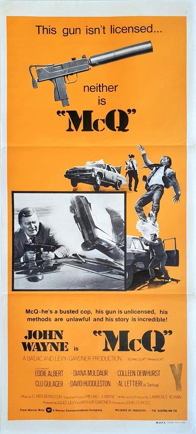 Mcq John Wayne Australian Daybill Movie Poster (35)