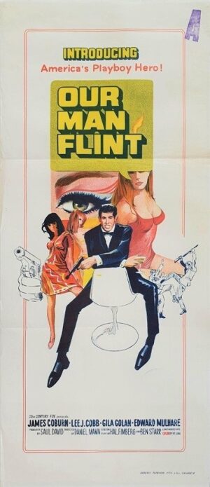 Our Man Flint Australian Daybill Movie Poster (29)