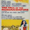 The Fall Of The Roman Empire Australian Daybill Movie Poster Sophia Loren, Stephen Boyd, Alec Guinness, James Mason, Christopher Plummer, Anthony Quayle, John Ireland, Omar Sharif, Mel Ferrer (2)