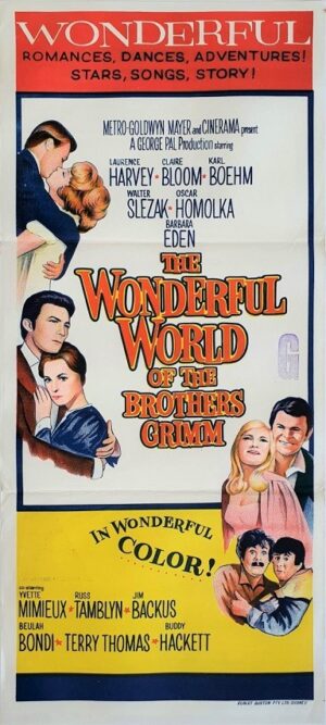 The Wonderful World Of The Brothers Grimm Australian Daybill Movie Poster (37)