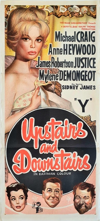Upstairs And Downstairs Australian Daybill Movie Poster (26)