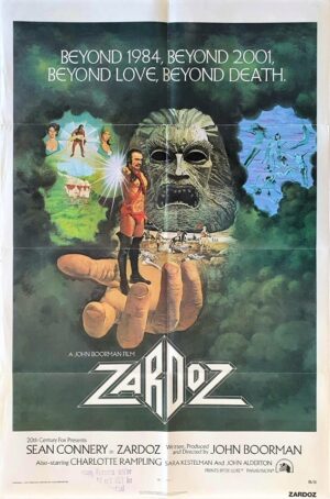 Zardoz Us One Sheet Movie Poster With Sean Connery (7)