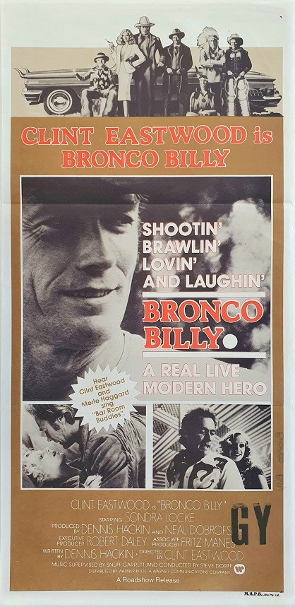 Bronco Billy Clint Eastwood Australian Daybill Movie Poster (15)