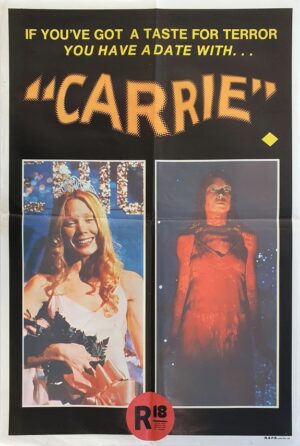 Carrie Australian Special Movie Poster Stephen King (1)