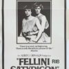 Fellini Satyricon New Zealand Daybill Movie Poster (18)